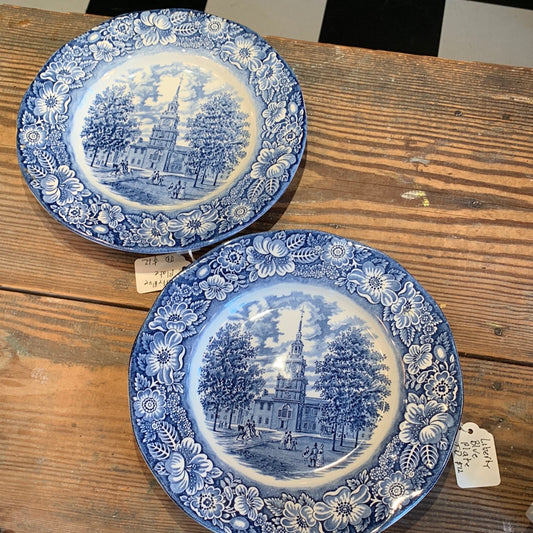 Liberty Blue Plate