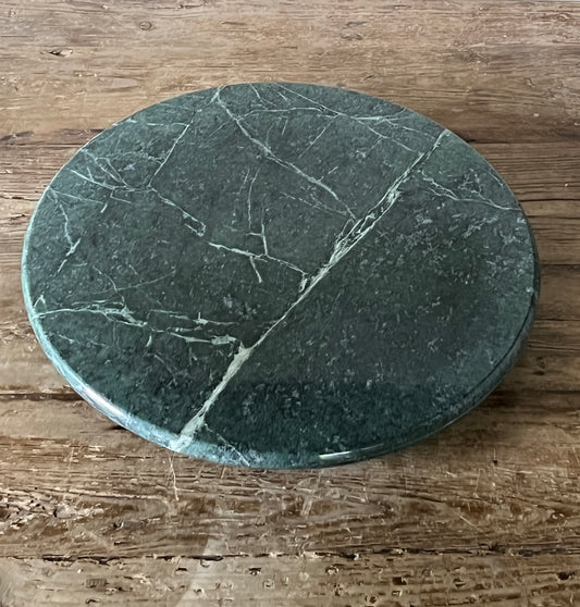 Green Marble Lazy Susan