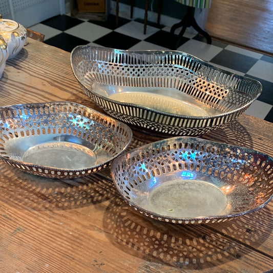 Silver Plated Baskets