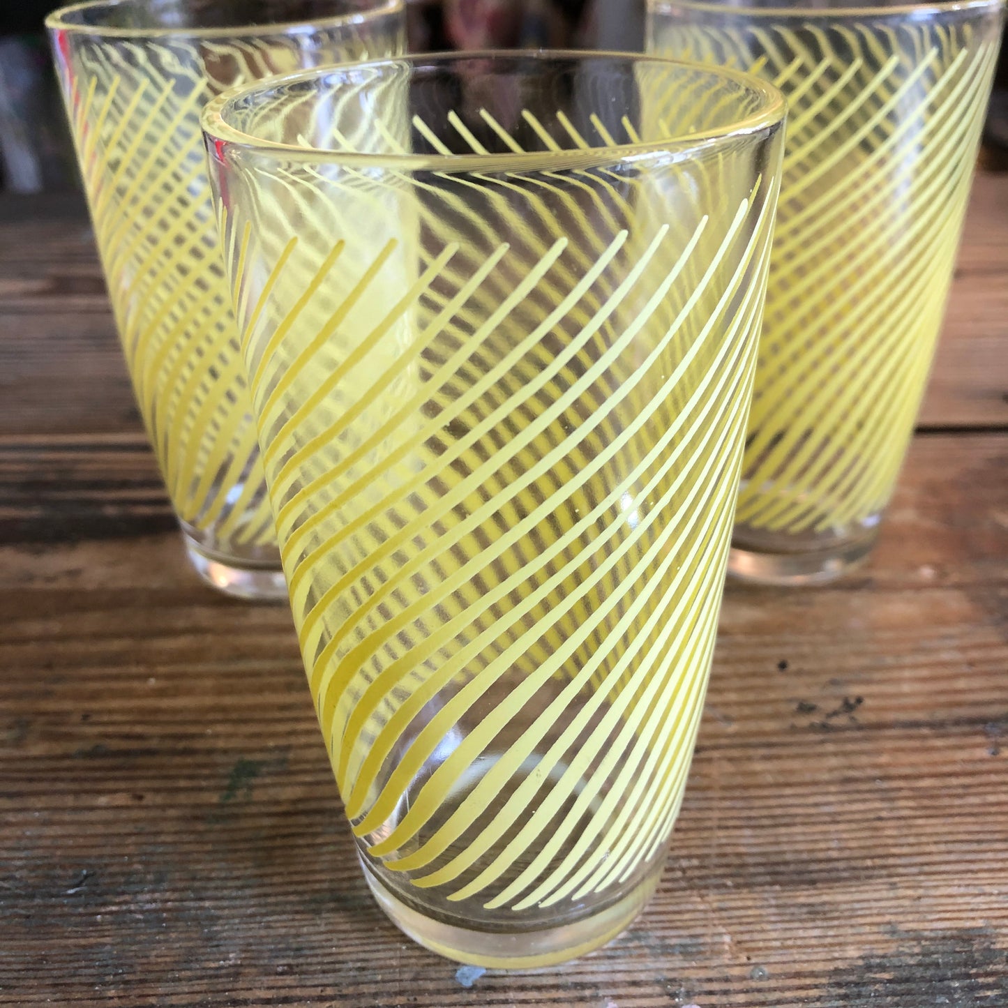 Vintage Yellow Glasses