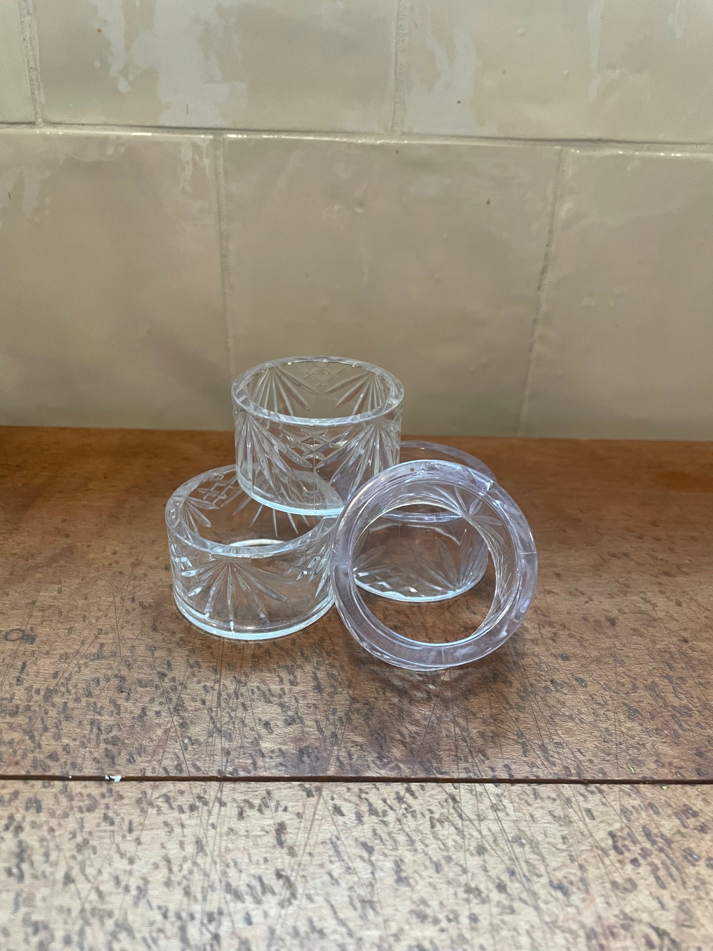 4 Napkin Rings