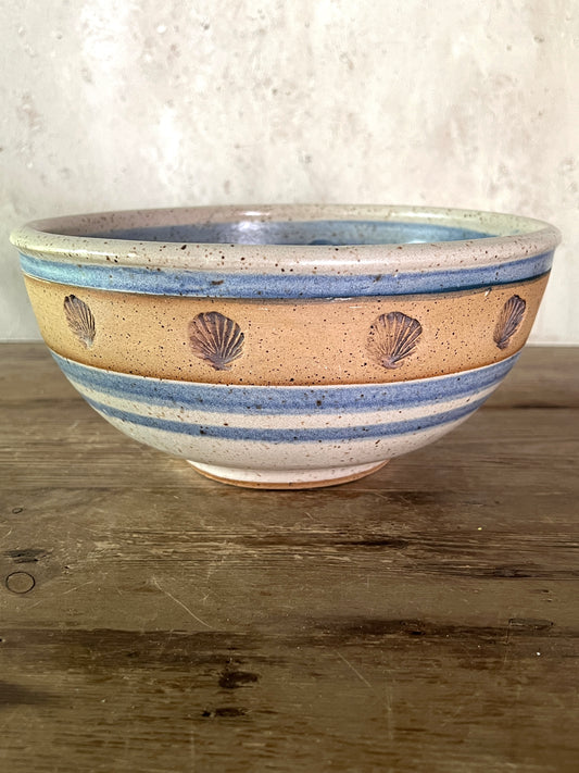 Shell Pottery Bowl