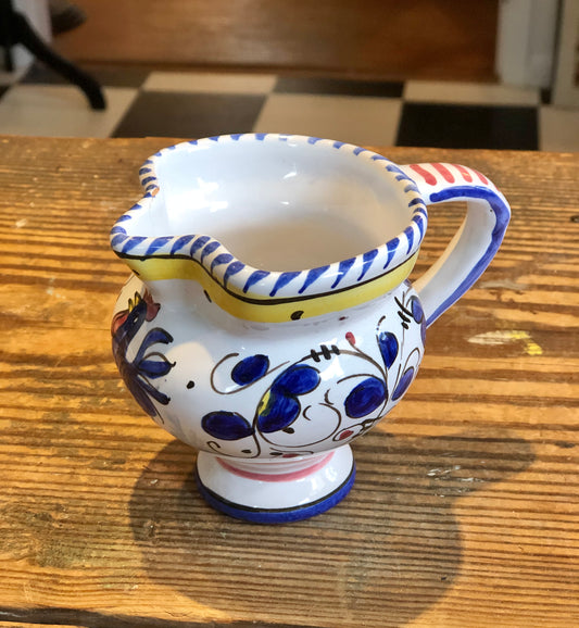 Hand painted Italian Pitcher