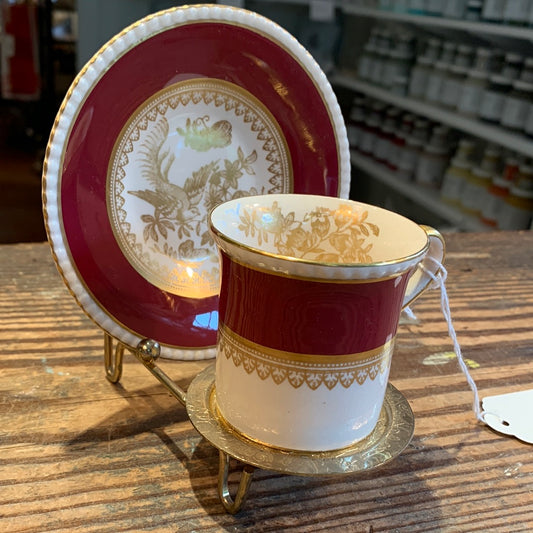 Demitasse Cup, Saucer and Stand