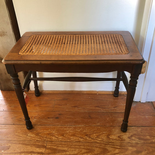 Bench With Cane Top