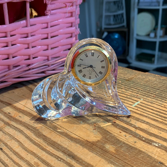 Lenox Crystal Clock