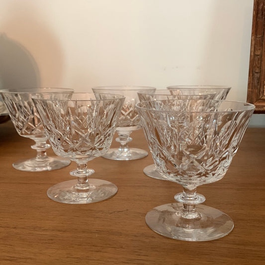 Vintage Glassware, Set of 6