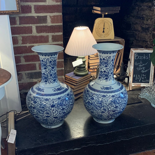 Blue and White Chinese Vases
