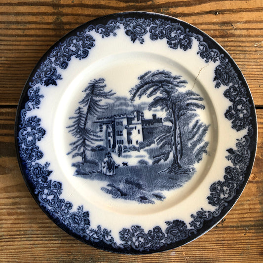Decorative Plate: Blue And White