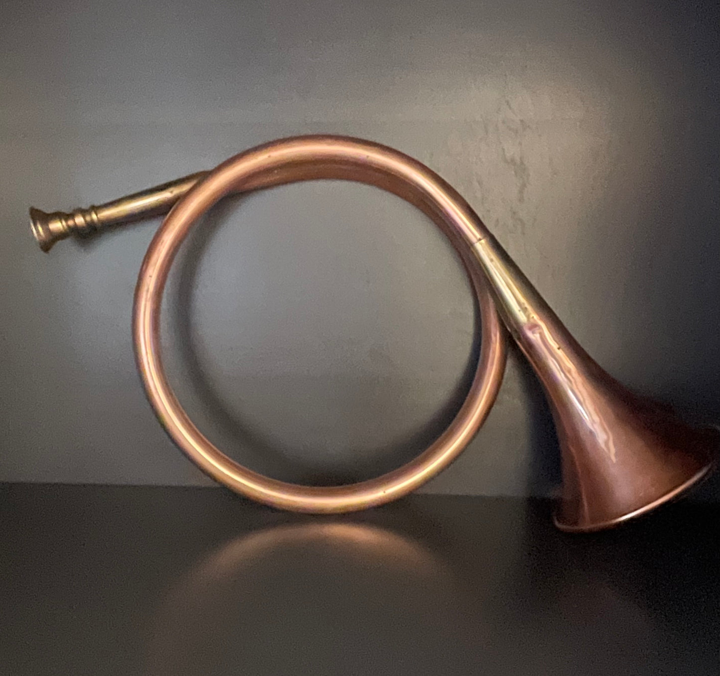 Cooper /Brass Hunting Horn