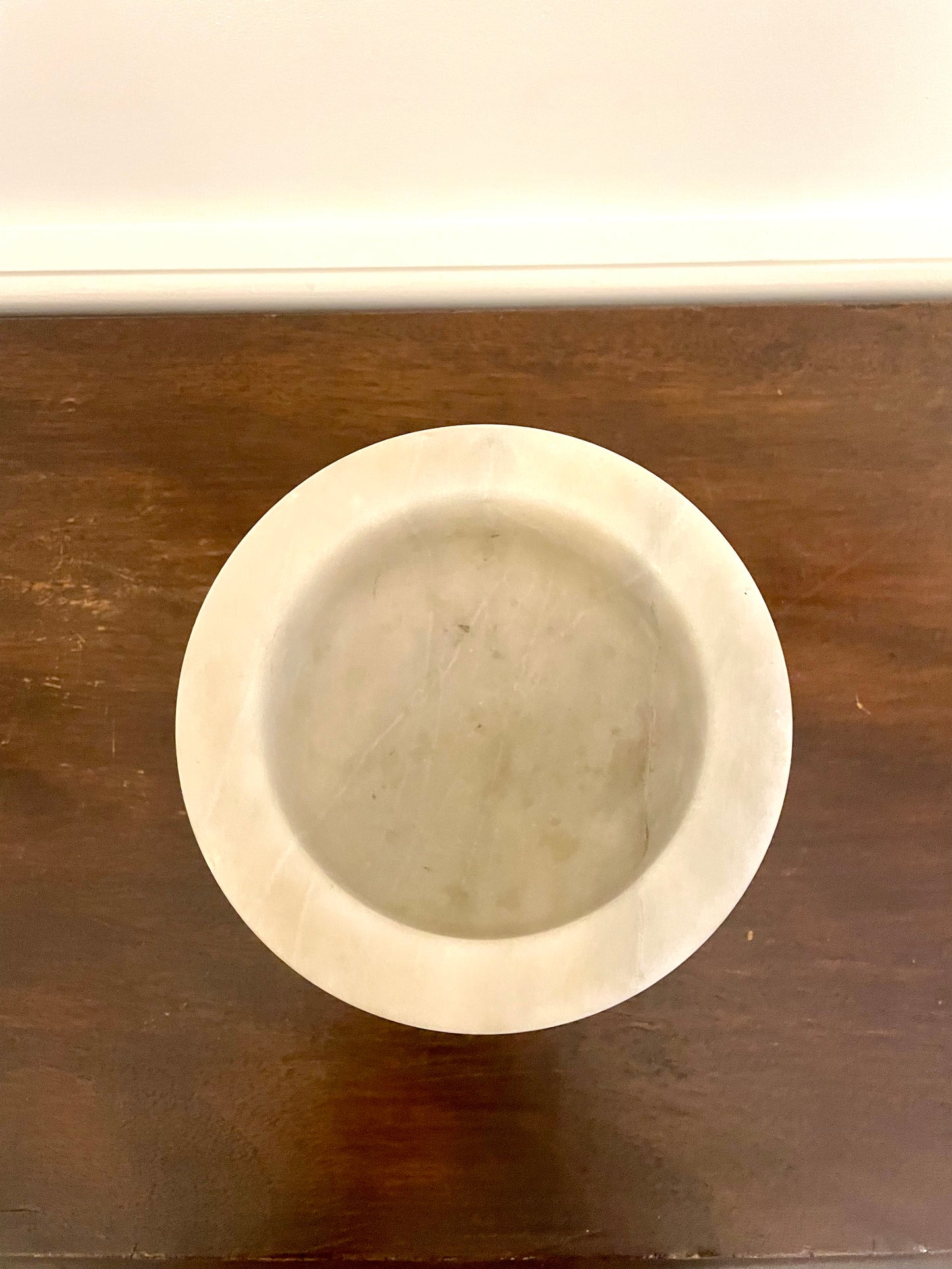 Marble Bowl On Pedesral