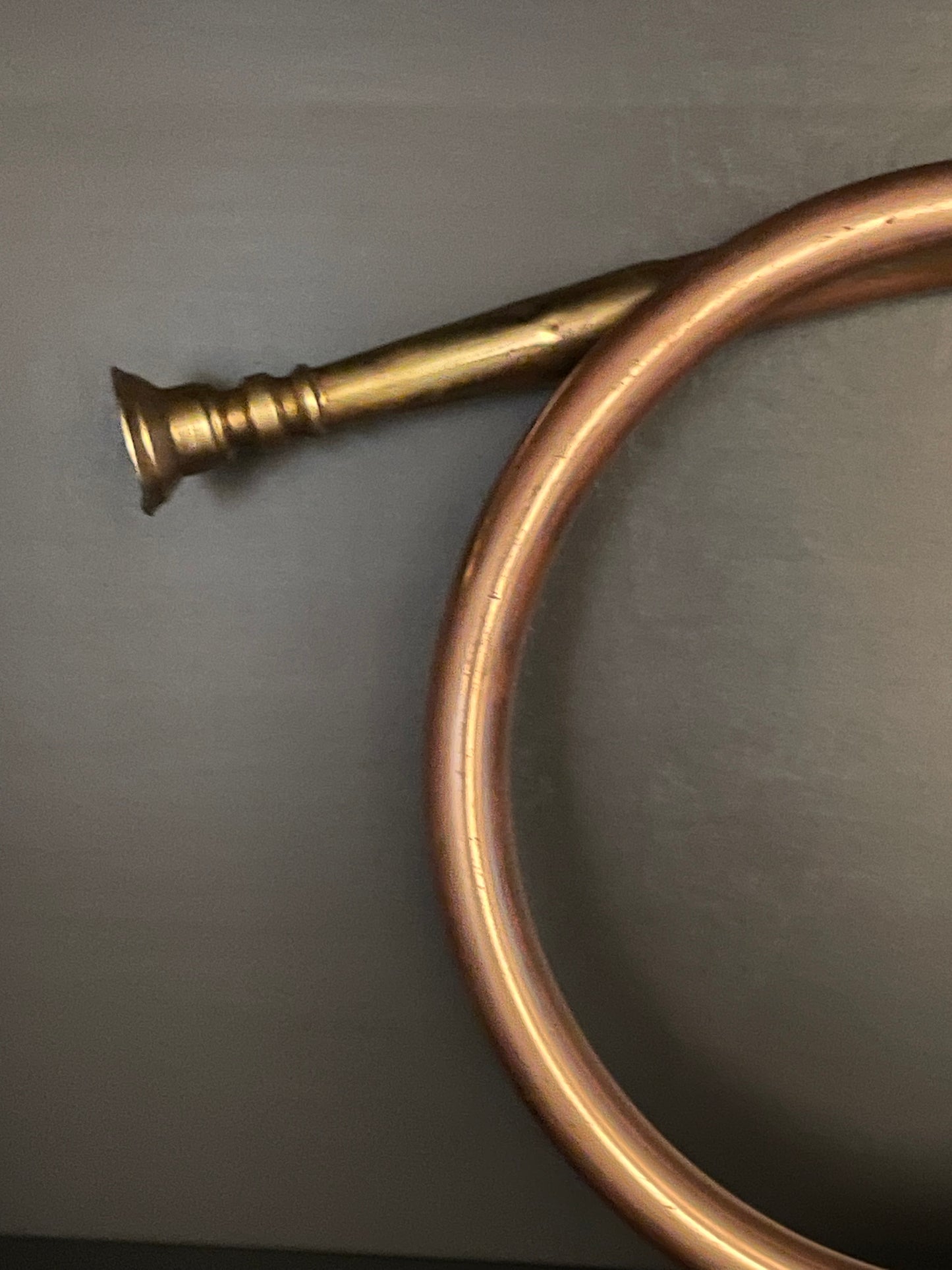Cooper /Brass Hunting Horn