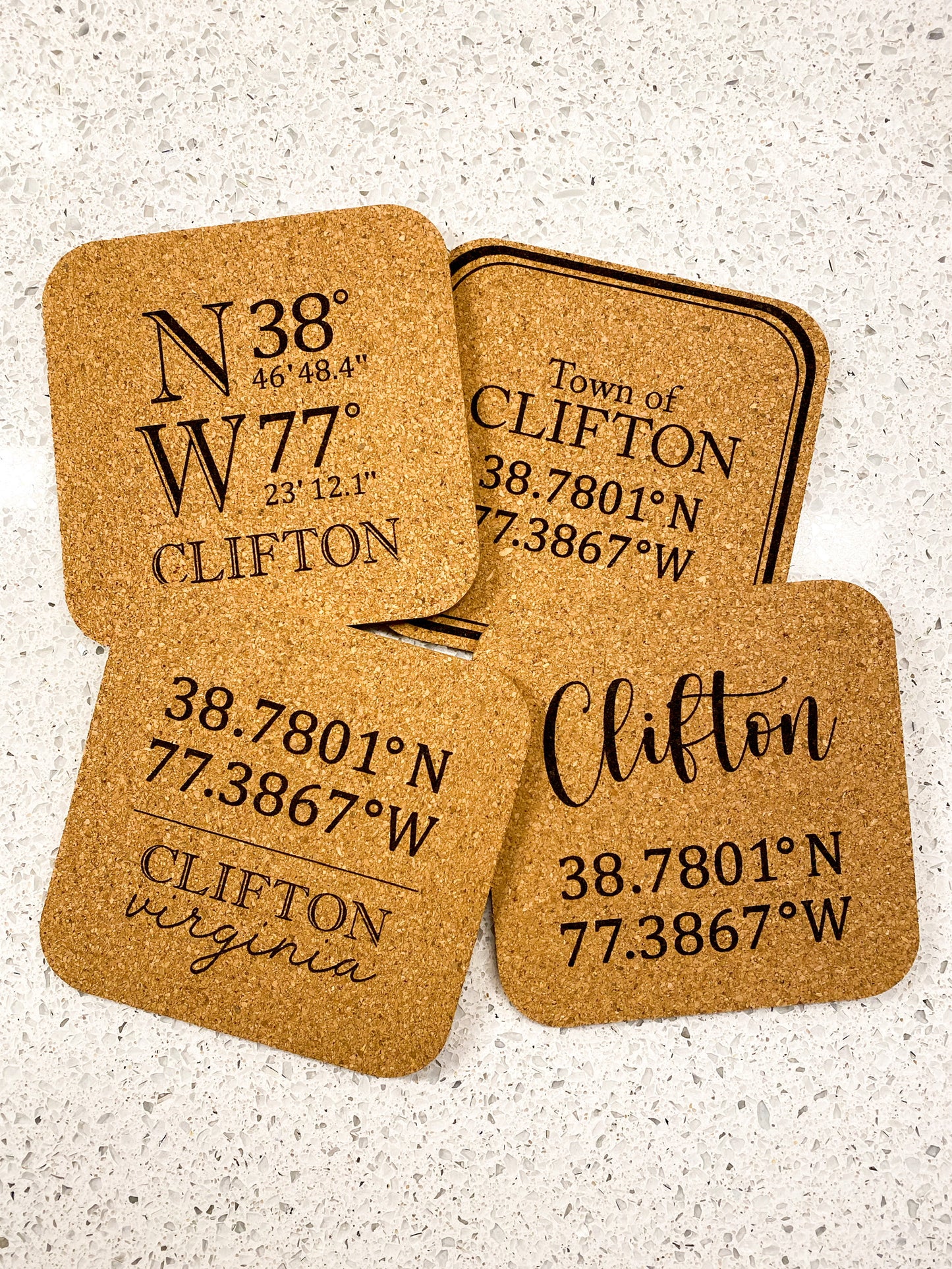 Clifton Cork Coasters