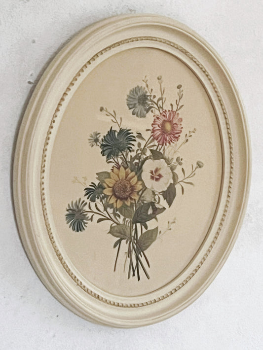 Oval Floral Print (B)