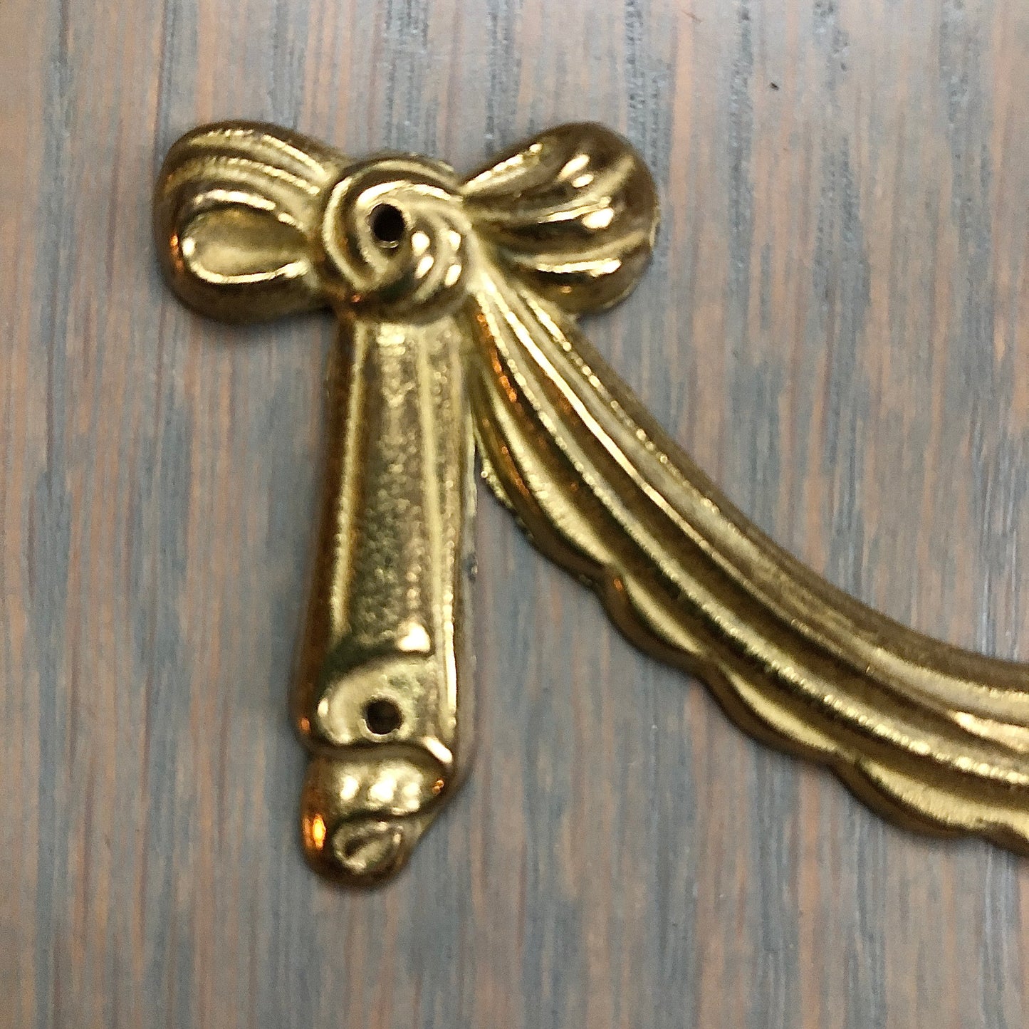 Brass Bow Embellishment