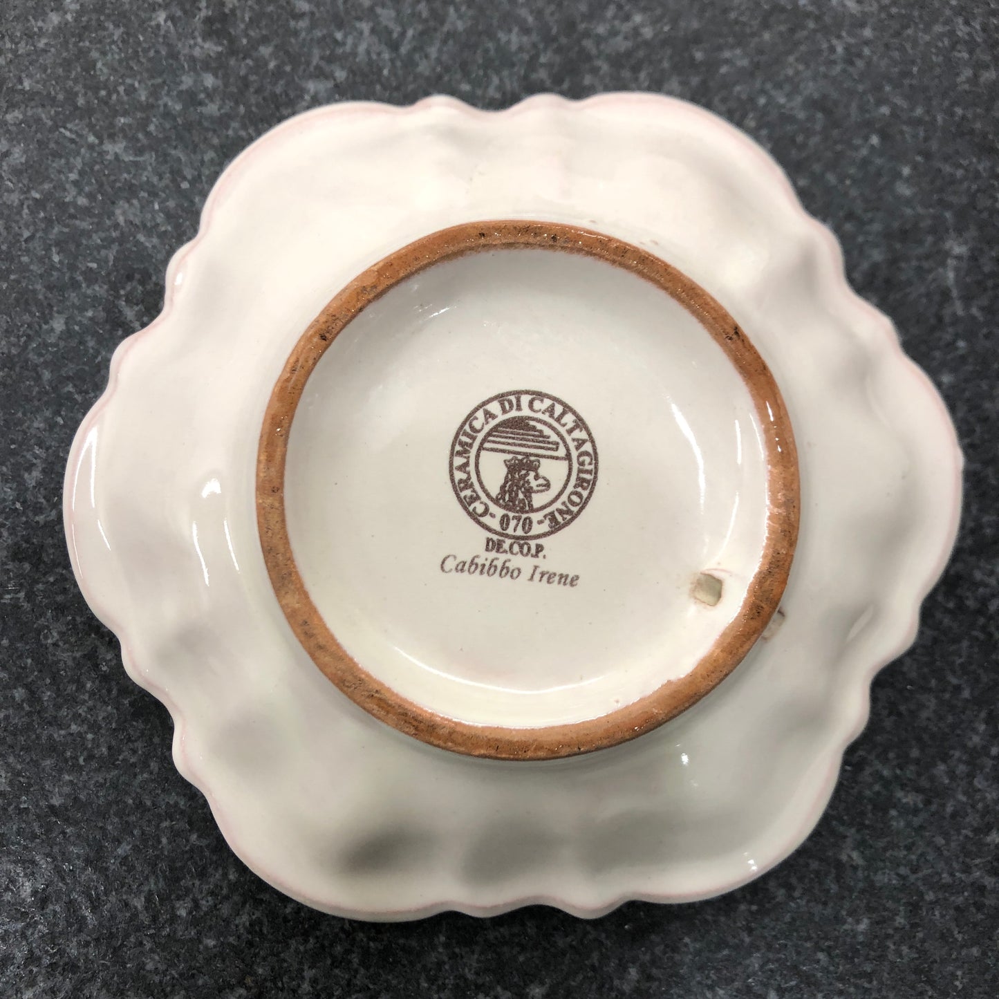 Small Italian Ceramic Dish