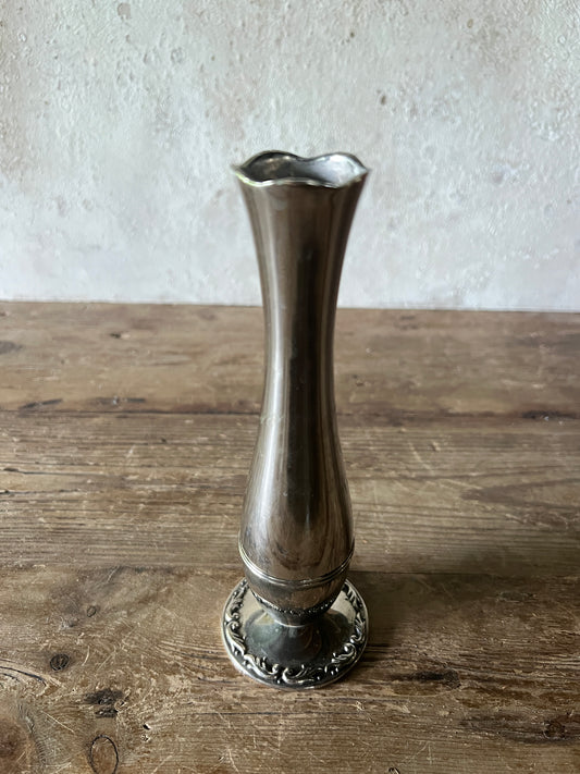 Silver-plate Bud Vase