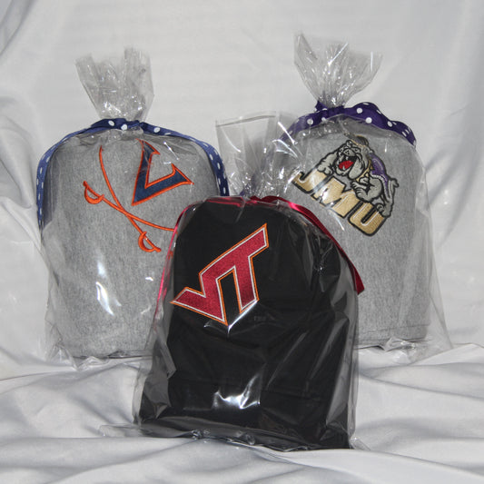 Embroidered College Fleece Blankets